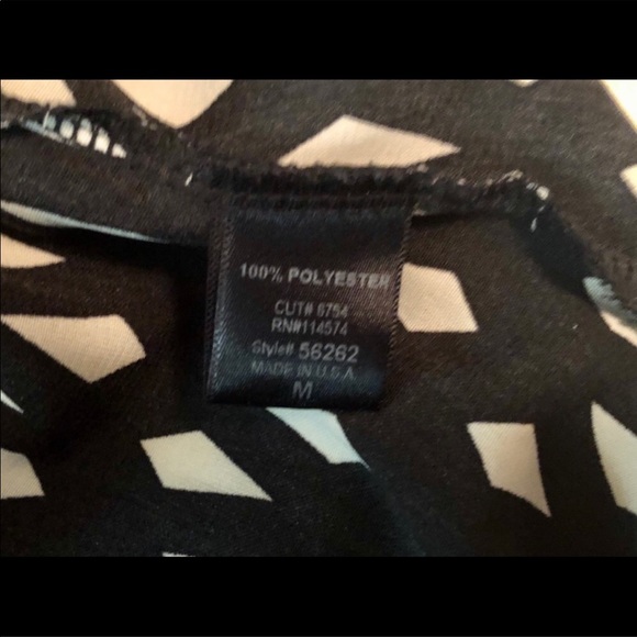 Ro & De Black/Cream Keyhole Tank - Picture 5 of 5